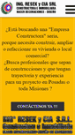 Mobile Screenshot of constructoraresek.com